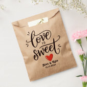 書道の愛は甘結婚い フェイバーバッグ (封をした状態)