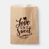 書道の愛は甘結婚い フェイバーバッグ (正面)