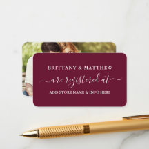 書道の登モダン録結婚写真ブルゴーニュ