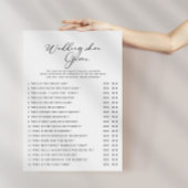 書道の白黒結婚シューゲーム