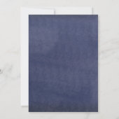 書道の結婚リハーサル招待状 招待状 (裏面)