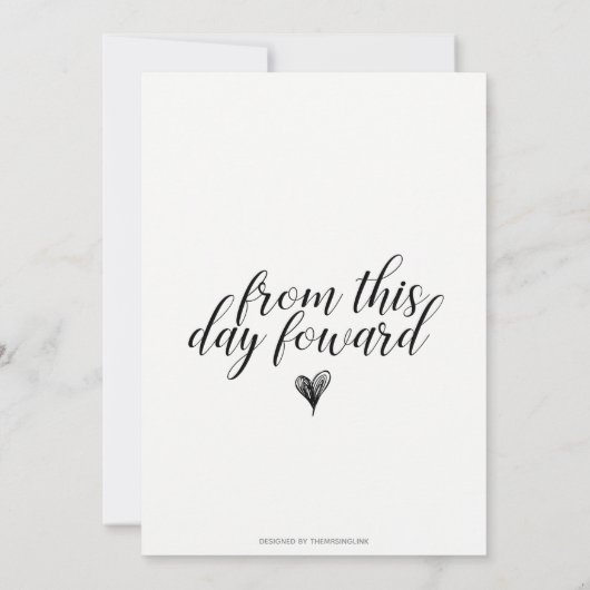 書道の結婚式招待状を握るため持つためそして 招待状 (裏面)