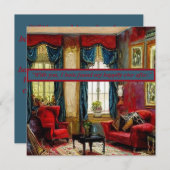 書道の脚本：「エレガント愛」 ノートカード (正面/裏面)