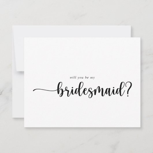 書道の花嫁の提案ノートカード ノートカード (正面)