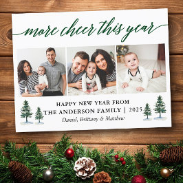 書道の詳細応援今年は3つの写真の松 ポストカード