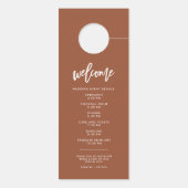 書道はテラコッタを邪魔しな結婚い ドアノブサイン (裏面)