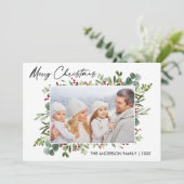 書道インクウォーター色グリーンリーベリー写真 シーズンカード (スタンド正面)