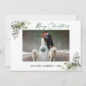 書道インクスクリプトカップル緑の果実 シーズンカード (正面)