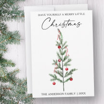 書道インクスクリプト水色クリスマスツリー