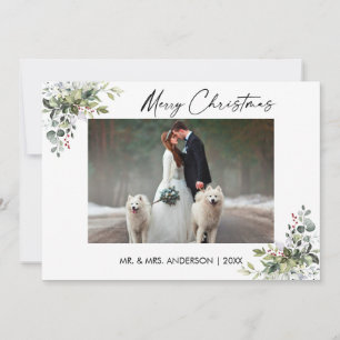 書道インクスクリプト緑の果実カップル シーズンカード