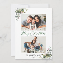 書道インクスクリプト2写真グリーンリーベリー シーズンカード