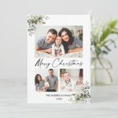 書道インクスクリプト3 Photo Greenery Berry シーズンカード (スタンド正面)