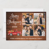 書道ウッド感謝祭トラック4写真 シーズンカード (正面)