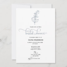 書道エレガントのモダンブライダルシャワー