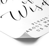 書道エレガントの結婚印 ポスター (角)