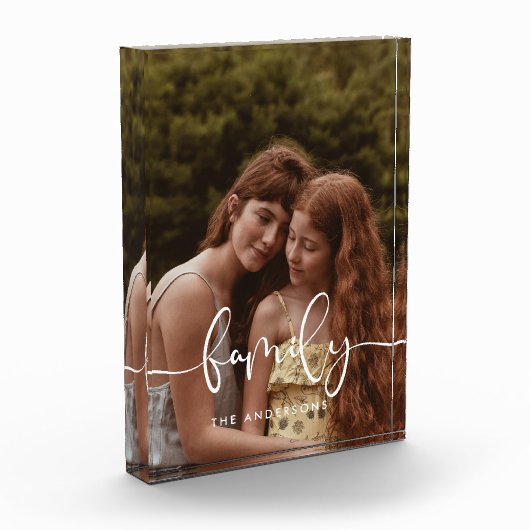 書道エレガントオーバーレイ フォトブロック (左)