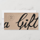 書道エレガントカスタムクラフト券 (正面)