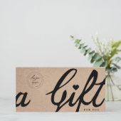 書道エレガントカスタムクラフト券 (スタンド正面)