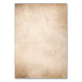 書道エレガントゲストネームパーチメント結婚ズ テーブルナンバー (裏面)