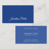 書道エレガントスクリプトラグジュアリープロフェッショナル 名刺 (正面/裏面)