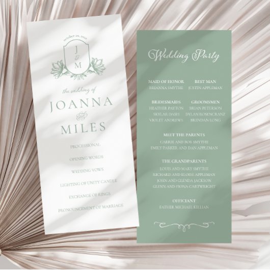 書道エレガントセージ植物紋プログラム