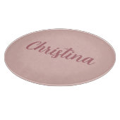 書道エレガントバラ金ゴールドプレーンシンプル名 カッティングボード (角)