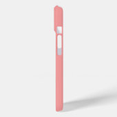 書道エレガントパステル赤パーソナライズされた名 Case-Mate iPhoneケース (裏面 / 左)