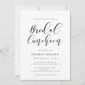 書道エレガントブライダル昼食会 招待状 (正面)