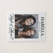 書道エレガントメイド・オブ・オーナー(花嫁付き添い人)提案写真 ジグソーパズル (横)