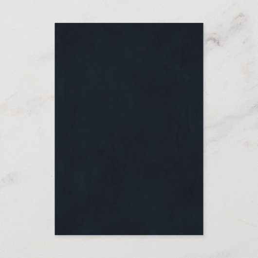 書道エレガント冬フローラ結婚の詳細 エンクロージャーカード (裏面)