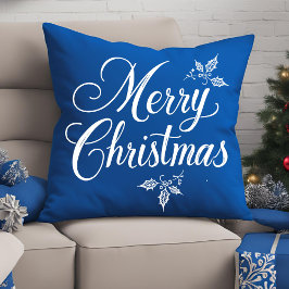 書道エレガント台本メリークリスマス クッション