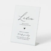 書道エレガント女子結婚浴室籠 台座サイン (正面)