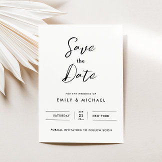 書道エレガント日付カードの保存 招待状