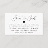 書道エレガント書要請囲いカード プレイスカード (正面)