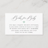 書道エレガント書要請囲いカード プレイスカード (正面)