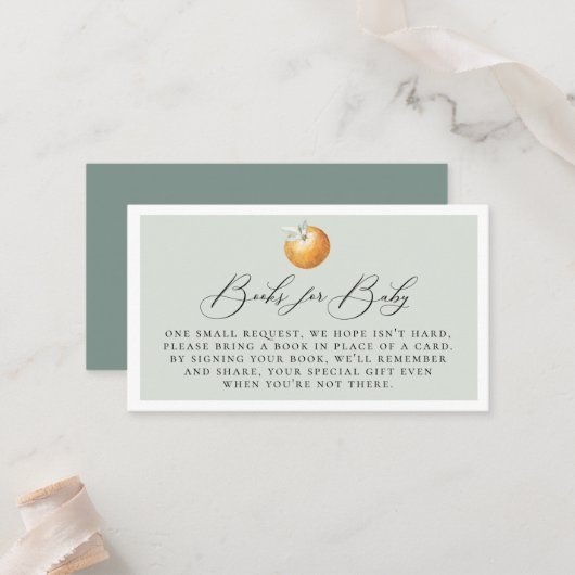 書道エレガント書要請囲いカード プレイスカード (正面/裏面インサイチュ)