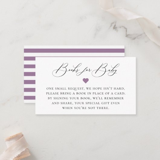 書道エレガント書要請囲いカード プレイスカード (正面/裏面インサイチュ)