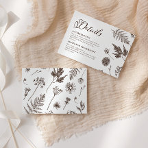 書道エレガント植物地上詳細