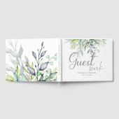 書道エレガント植物学結婚院 ゲストブック (全面)