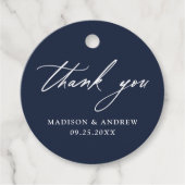 書道エレガント海軍結婚有難う フェイバータグ (正面)