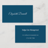 書道エレガント海青 名刺 (正面/裏面)
