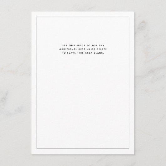 書道エレガント白黒サロン価格表 メニュー (裏面)