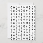 書道エレガント結婚式招待状 招待状 (裏面)