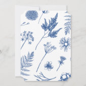 書道エレガント縦型マルセイユ 招待状 (裏面)