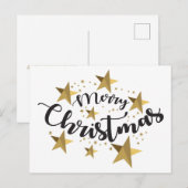 書道エレガント聖降誕祭 ポストカード (正面/裏面)