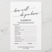 書道エレガント花嫁さんのことよくご存じの通り (正面)