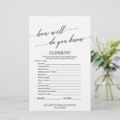 書道エレガント花嫁さんのことよくご存じの通り (スタンド正面)