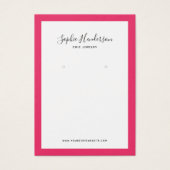 書道カスタムの縁ど色のイヤリング表示 (正面)