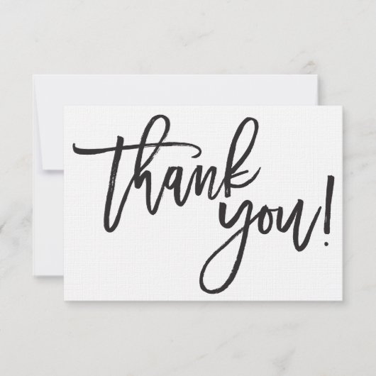 書道カードありがとう サンキューカード (正面)