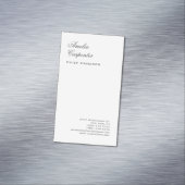 書道クラシカルミニマルプロフェッショナル マグネット名刺 (インサイチュ)